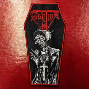 ASPHYX...  Embroidered Patch  (death thrash)    Netherlands   4617