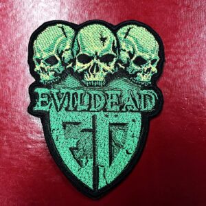 EVILDEAD...  Embroidered Patch  (thrash metal)    U.S.A  4618