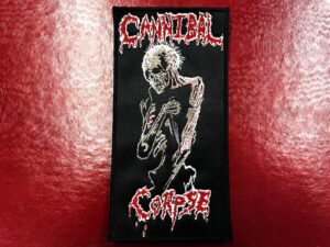 CANNIBAL CORPSE...  Embroidered Patch  (death metal)    U.S.A   4007