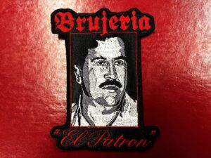 BRUJERIA...  Embroidered Patch  (death metal)    Mexico   4619