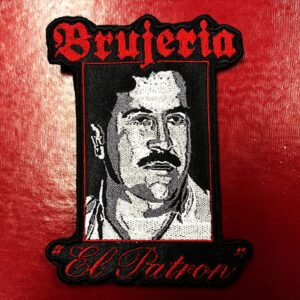 BRUJERIA...  Embroidered Patch  (death metal)    Mexico   4619