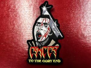 CANCER...  Embroidered Patch  (death thrash)    U.K   4621