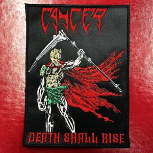 CANCER...  Embroidered Patch  (death thrash)    U.K   331