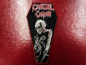 CANNIBAL CORPSE...  Embroidered Patch  (death metal)    U.S.A   3905