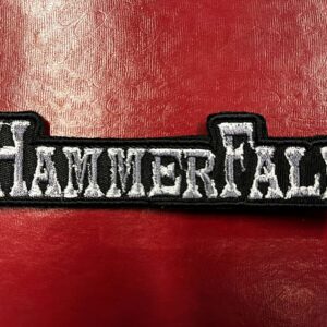 HAMMERFALL...  Embroidered Patch  (heavy metal)    Sweden   4626