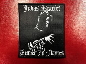JUDAS ISCARIOT...  Embroidered Patch  (black metal)    U.S.A   740