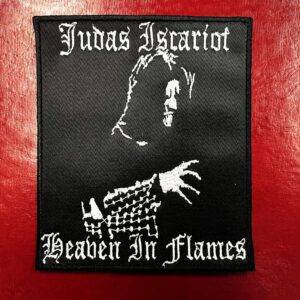 JUDAS ISCARIOT...  Embroidered Patch  (black metal)    U.S.A   740
