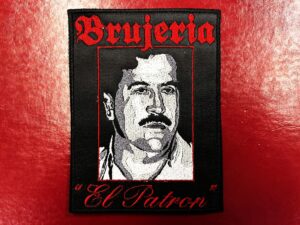 BRUJERIA...  Embroidered Patch  (death metal)    Mexico   4606