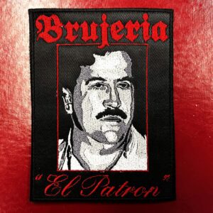 BRUJERIA...  Embroidered Patch  (death metal)    Mexico   4606