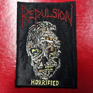 REPULSION...  Embroidered Patch  (grindcore)    U.S.A  4608