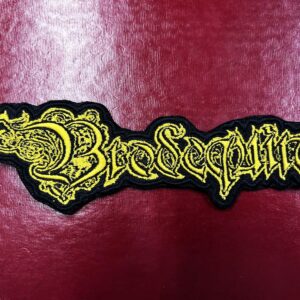 BRODEQUIN...  Embroidered Patch  (brutal death)    U.S.A   4625