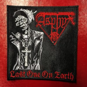ASPHYX...  Embroidered Patch  (death thrash)    Netherlands   4597