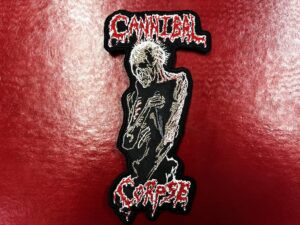 CANNIBAL CORPSE...  Embroidered Patch  (death metal)    U.S.A   4612