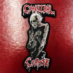 CANNIBAL CORPSE...  Embroidered Patch  (death metal)    U.S.A   4612