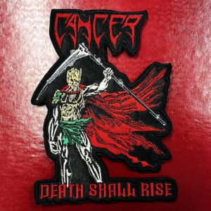 CANCER...  Embroidered Patch  (death thrash)    U.K   4613