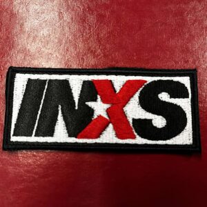 INXS...  Embroidered Patch  (new wave)    Ireland  4633