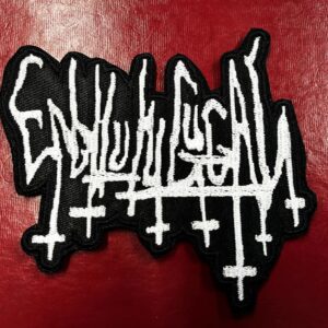 ENBILULUGUGAL...  Embroidered Patch  (satanic noise)    U.S.A   4641