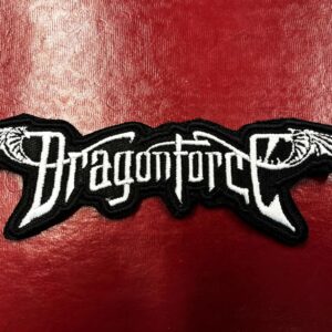 DRAGON FORCE...  Embroidered Patch  (power metal)    U.K  4631