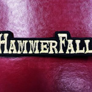 HAMMERFALL...  Embroidered Patch  (heavy metal)    Sweden   4636