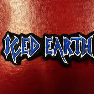 ICED EARTH...  Embroidered Patch  (heavy metal)    U.S.A   4644