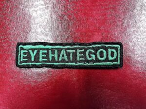 EYEHATEGOD...  Embroidered Patch  (sludge  doom)    U.S.A   4695