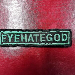 EYEHATEGOD... Embroidered Patch (sludge doom) U.S.A 4695