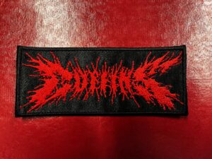 COFFINS...  Embroidered Patch  (death doom)    Japan   2358