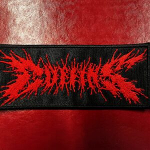 COFFINS... Embroidered Patch (death doom) Japan 2358