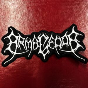 ARMAGEDDA...  Embroidered Patch  (black metal)    Sweden   1051