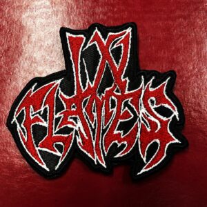 IN FLAMES... Embroidered Patch (death melodic) Sweden 4698