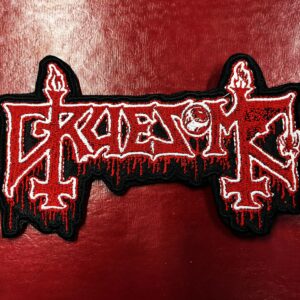 GRUESOME...  Embroidered Patch  (death metal)    U.S.A   4649