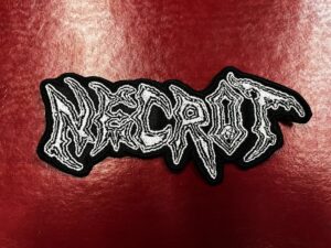 NECROT...  Embroidered Patch  (death metal)    U.S.A   2091