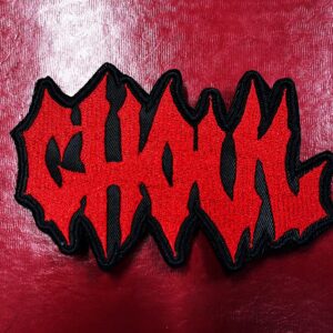 GHOUL... Embroidered Patch (gore thrash) U.S.A 4675