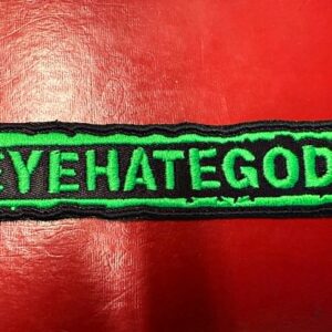 EYEHATEGOD... Embroidered Patch (sludge doom) U.S.A 4695