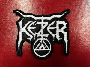 KETZER...  Embroidered Patch  (black thrash)    Germany   1015