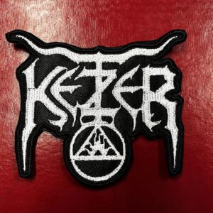 KETZER...  Embroidered Patch  (black thrash)    Germany   1015