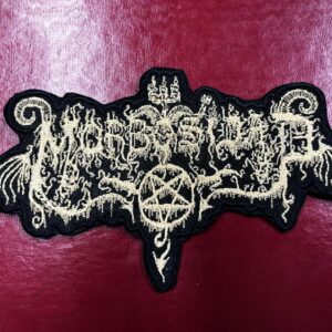 MORBOSIDAD...  Embroidered Patch  (black death)    Mexico   4685
