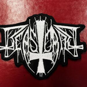BEASTCRAFT...  Embroidered Patch  (black metal)    Norway   4687