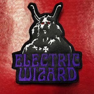 ELECTRIC WIZARD...  Embroidered Patch  (doom metal)    U.K   4673