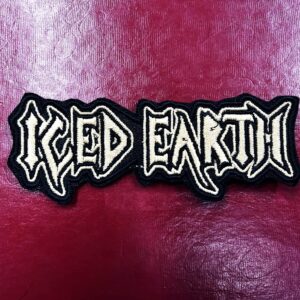 ICED EARTH...  Embroidered Patch  (heavy metal)    U.S.A   4683