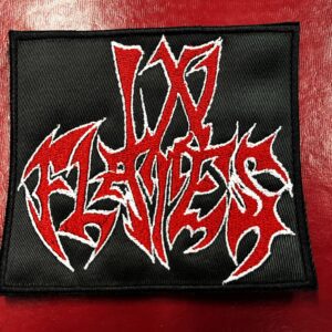 IN FLAMES... Embroidered Patch (death melodic) Sweden 4656