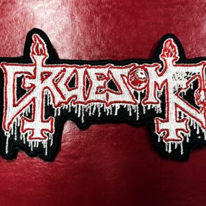 GRUESOME...  Embroidered Patch  (death metal)    U.S.A   2250