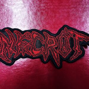 NECROT...  Embroidered Patch  (death metal)    U.S.A   4660