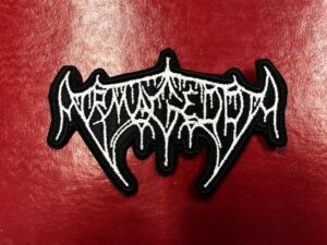 ARMAGEDDA...  Embroidered Patch  (black metal)    Sweden   4694