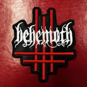 BEHEMOTH... Embroidered Patch (death black) Poland 4646