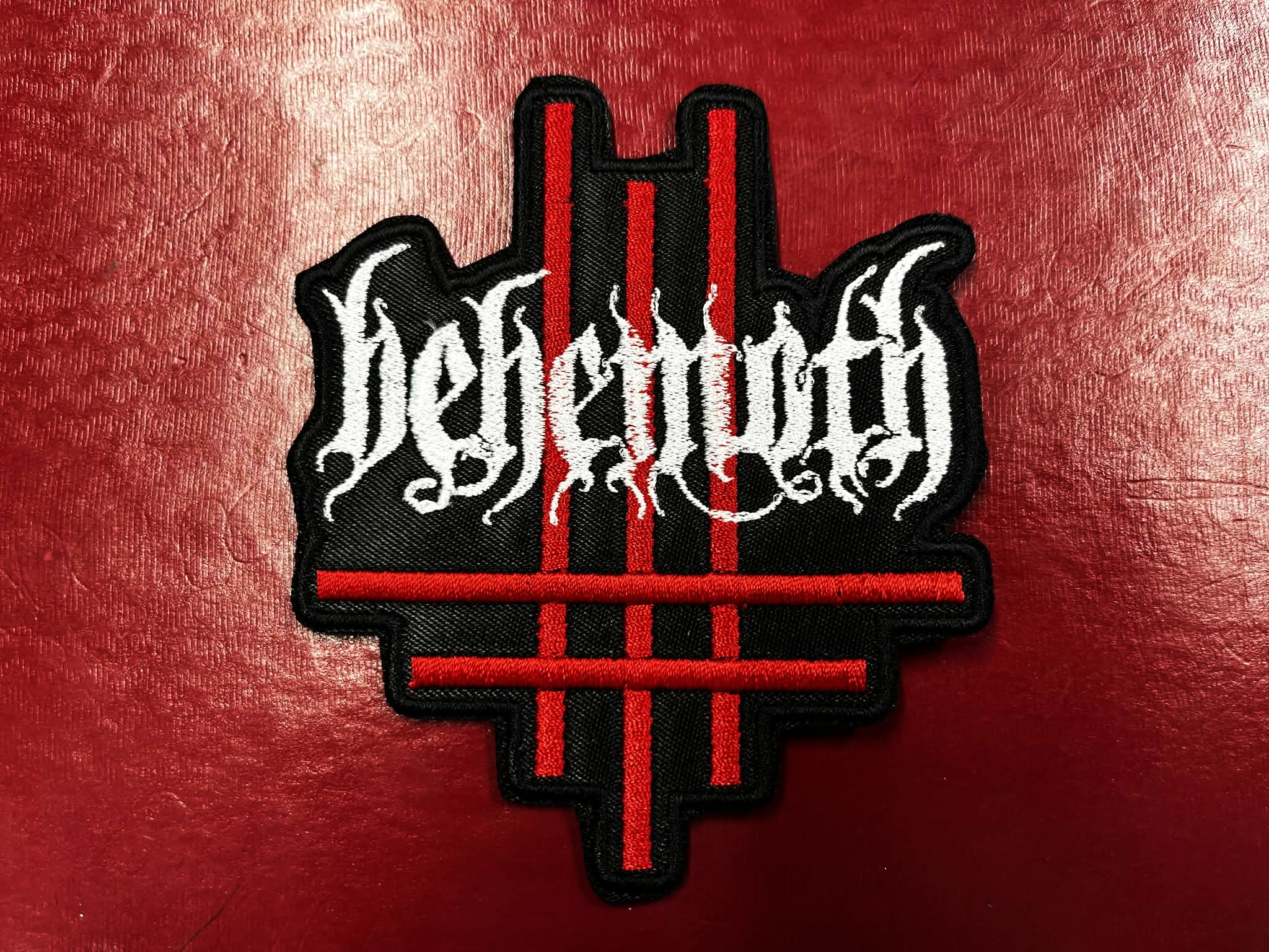 BEHEMOTH... Embroidered Patch (death black) Poland 4646