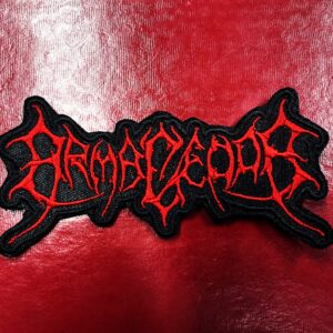 ARMAGEDDA...  Embroidered Patch  (black metal)    Sweden   4670