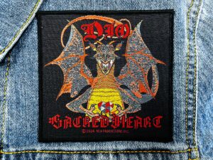 DIO...  Official Woven Patch (heavy metal)    U.S.A   (RAZAMATAZ096)