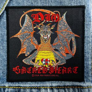 DIO... Official Woven Patch (heavy metal) U.S.A (RAZAMATAZ096)
