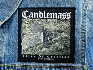 CANDLEMASS...  Official Woven Patch  (doom metal)    Sweden   (2952)